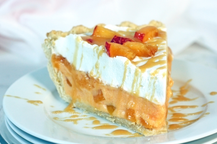 Peaches and Cream Pie